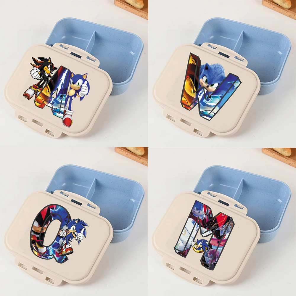 Bento Box - 소닉 더 헤지호그 도시락통, 숫자 0-9,