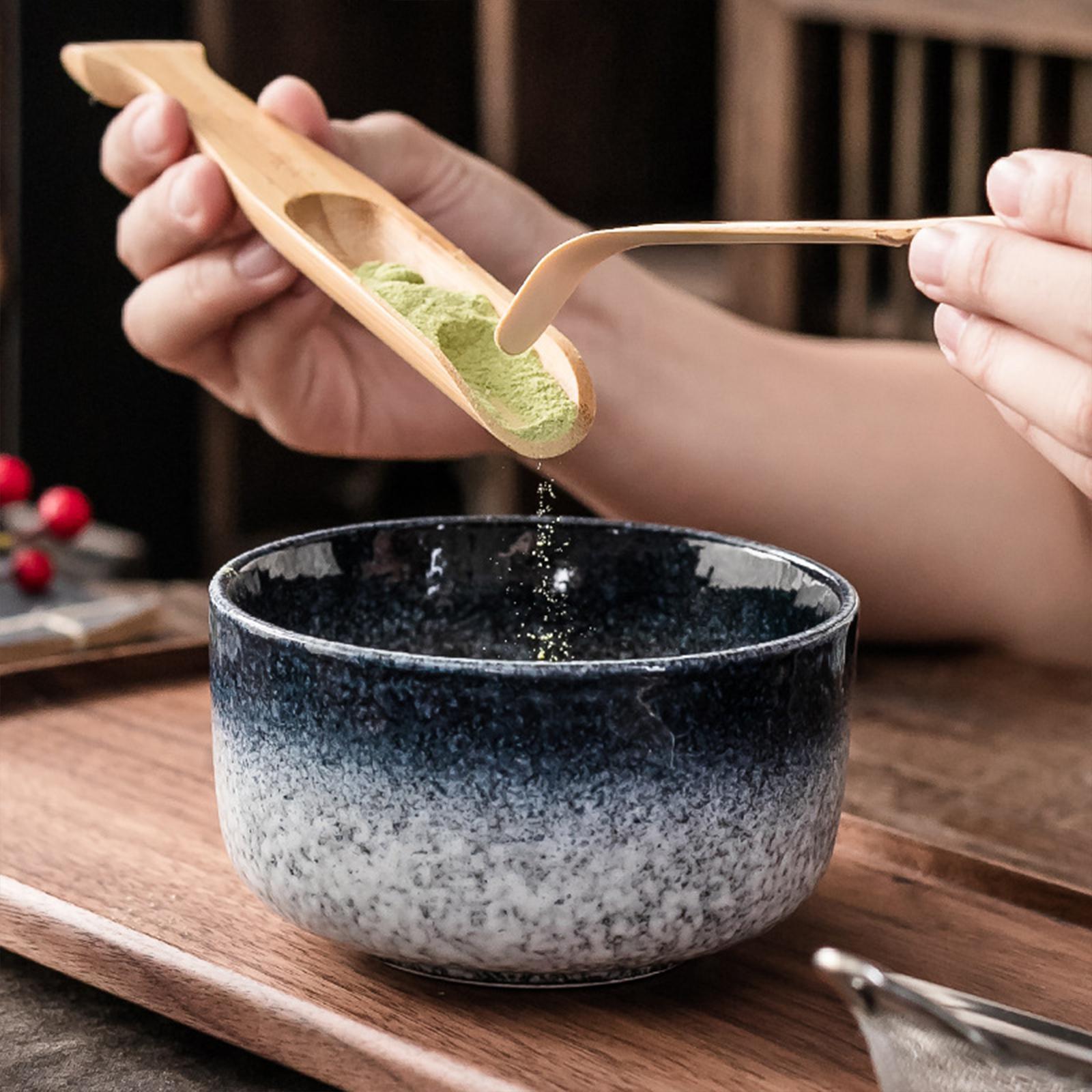 Japanese Tea - 정통 일본 스타일의 도자기 말차 볼,