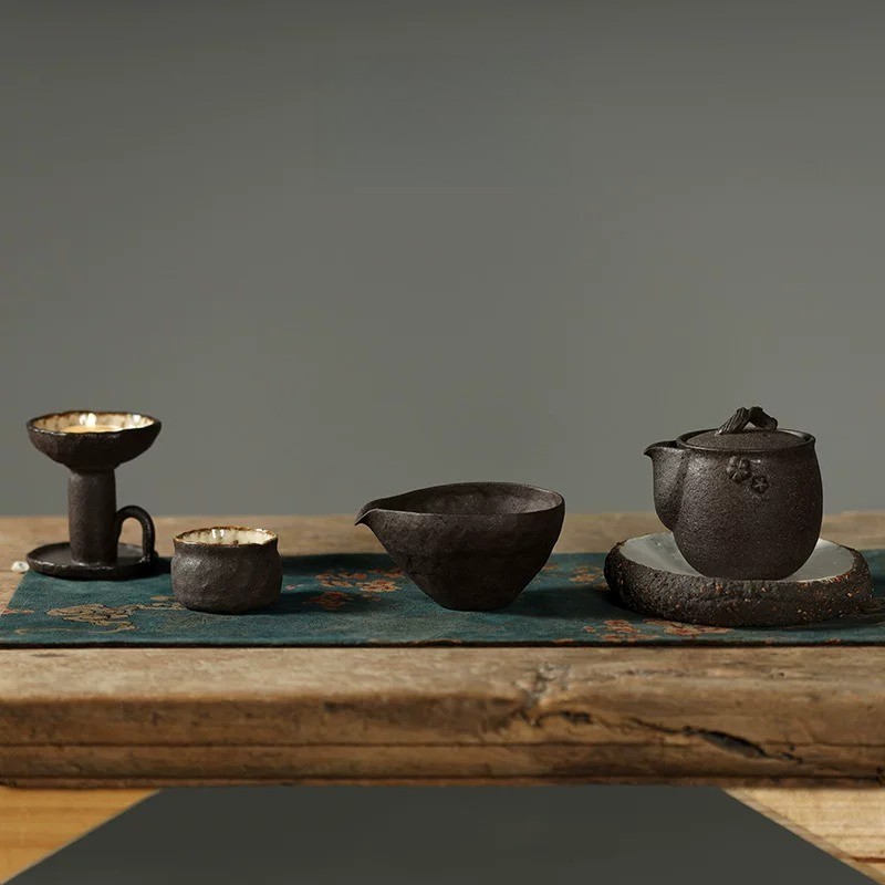 수제 와비사비 거친 질감 도자기 찻잔 레트로 시노웨어  - Japanese Pottery 리뷰 및 가격