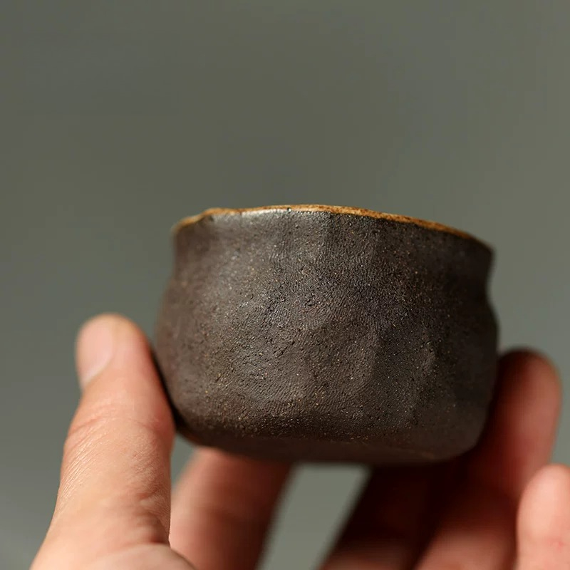 수제 와비사비 거친 질감 도자기 찻잔 레트로 시노웨어  - Japanese Pottery 리뷰 및 가격