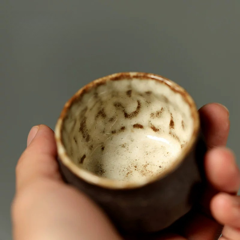 수제 와비사비 거친 질감 도자기 찻잔 레트로 시노웨어  - Japanese Pottery 리뷰 및 가격