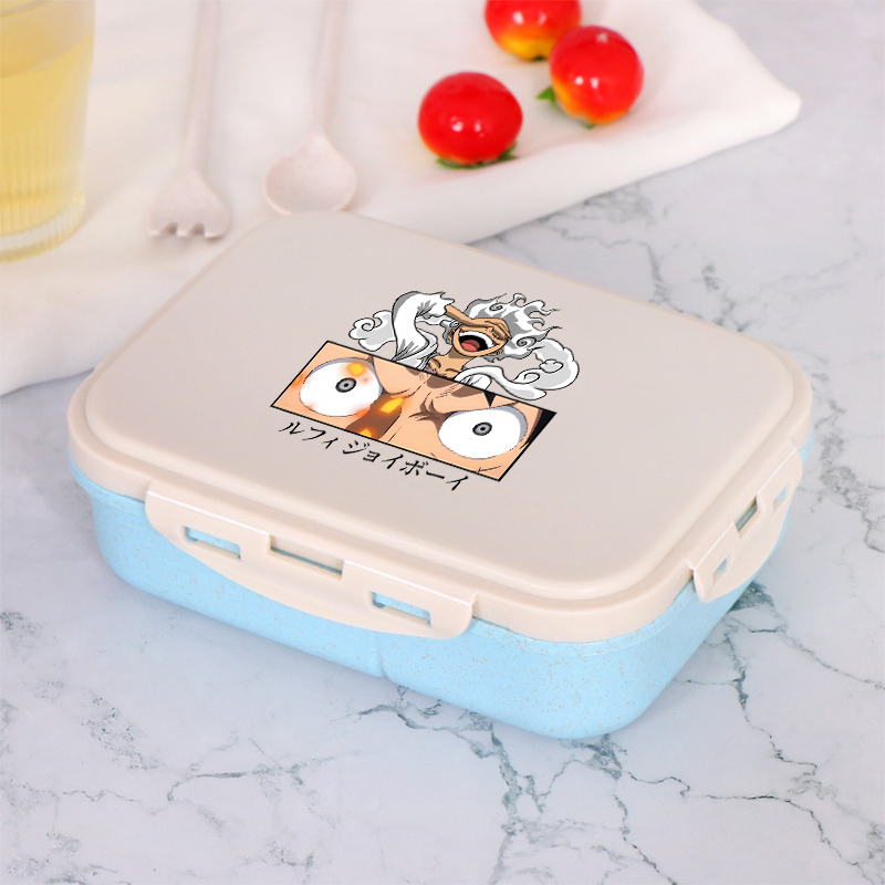 원피스 소년 소녀 도시락 상자 휴대용 음식 상자 전자레 - Bento Box 리뷰 및 가격