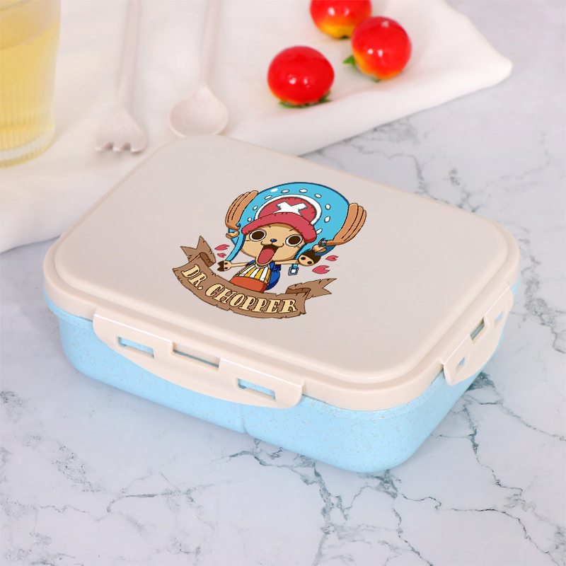 원피스 소년 소녀 도시락 상자 휴대용 음식 상자 전자레 - Bento Box 리뷰 및 가격