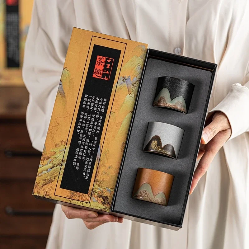 선물 상자, 일본 세라믹 찻잔, 도자기 차 그릇, 에스 - Japanese Pottery 리뷰 및 가격