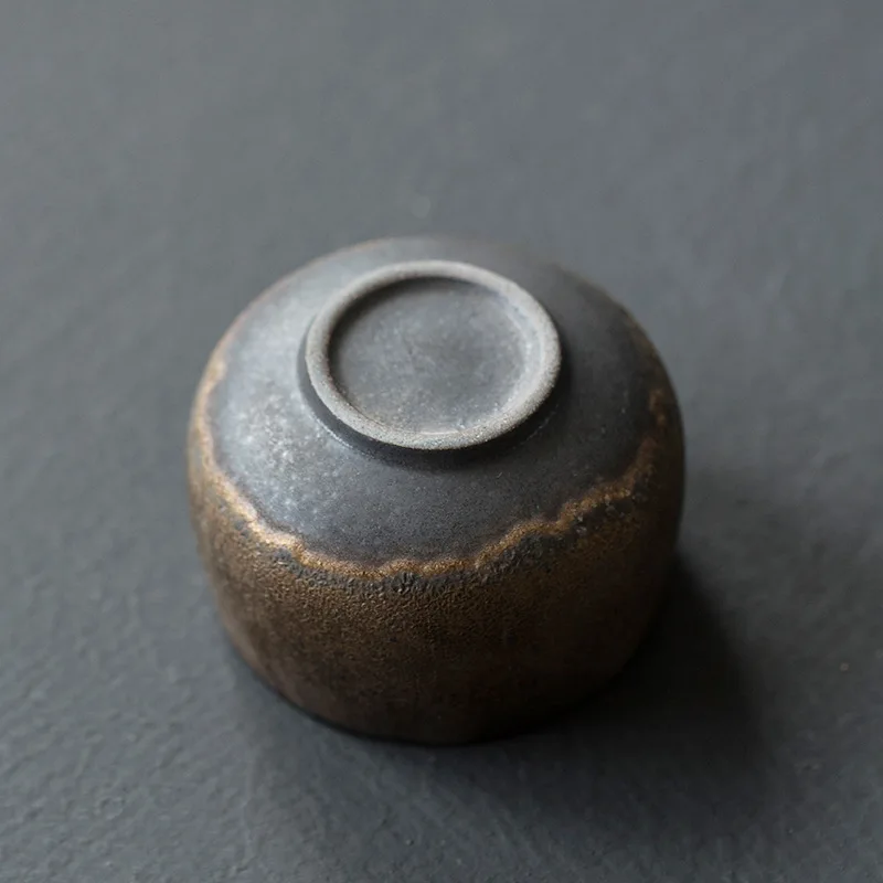 세라믹 컵 레트로 금장 도자기 수제 티 테이스팅 컵 일 - Japanese Pottery 리뷰 및 가격