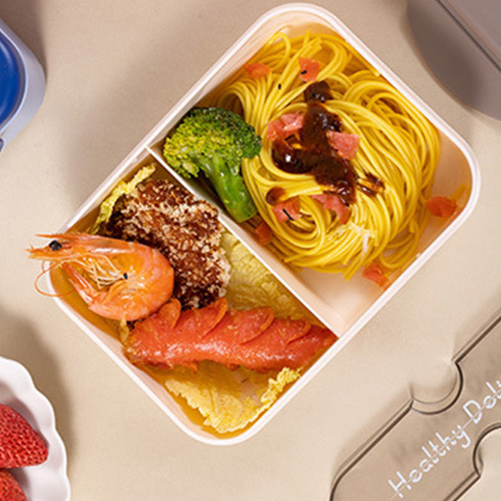 포크 플라스틱 스냅 온 학생 도시락, 학교 회사 피크닉 - Bento Box 리뷰 및 가격