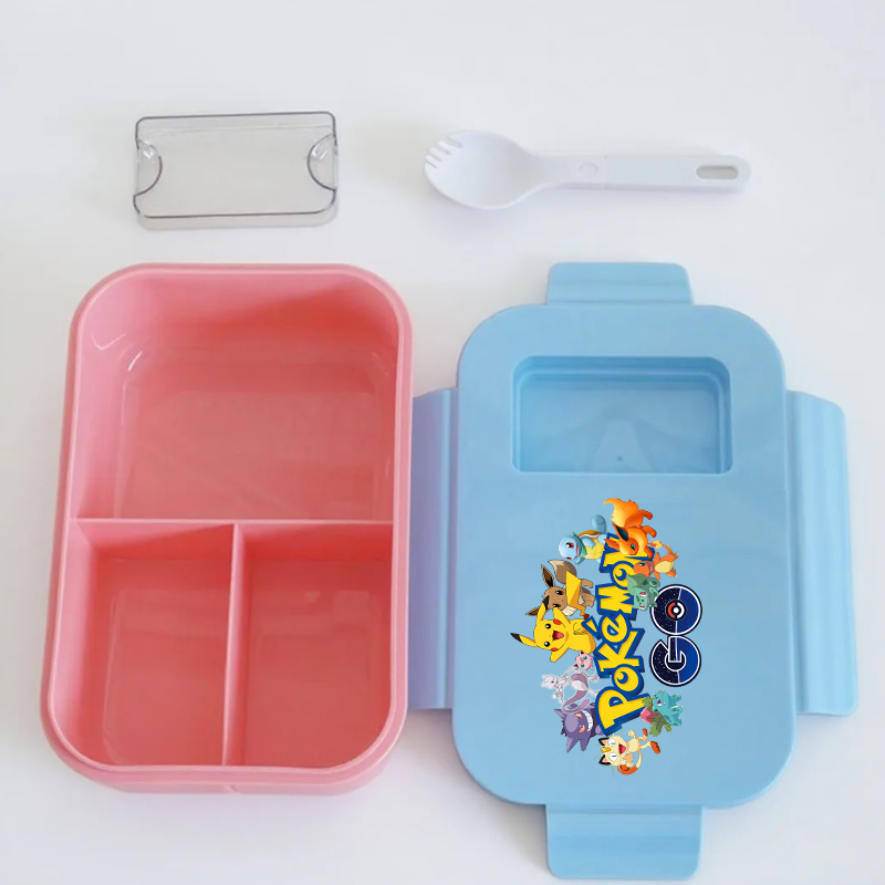 포켓몬 점심 도시락 세트 (숟가락 포함), 만화 애니메 - Bento Box 리뷰 및 가격