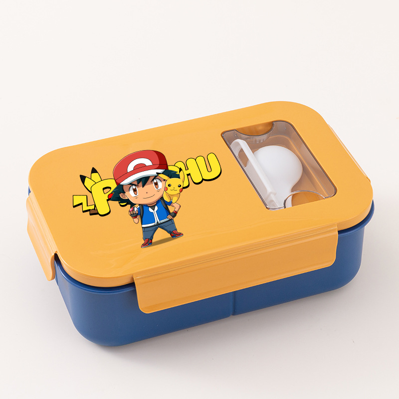 포켓몬 점심 도시락 세트 (숟가락 포함), 만화 애니메 - Bento Box 리뷰 및 가격