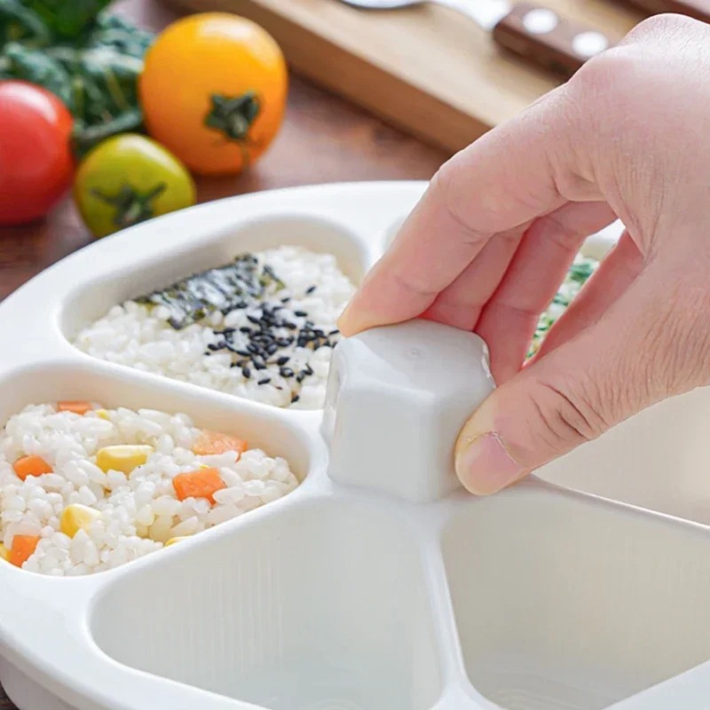 일본 스시 주먹밥 프레스 금형 삼각형 오니기리 메이커  - Sushi Making Kit 리뷰 및 가격