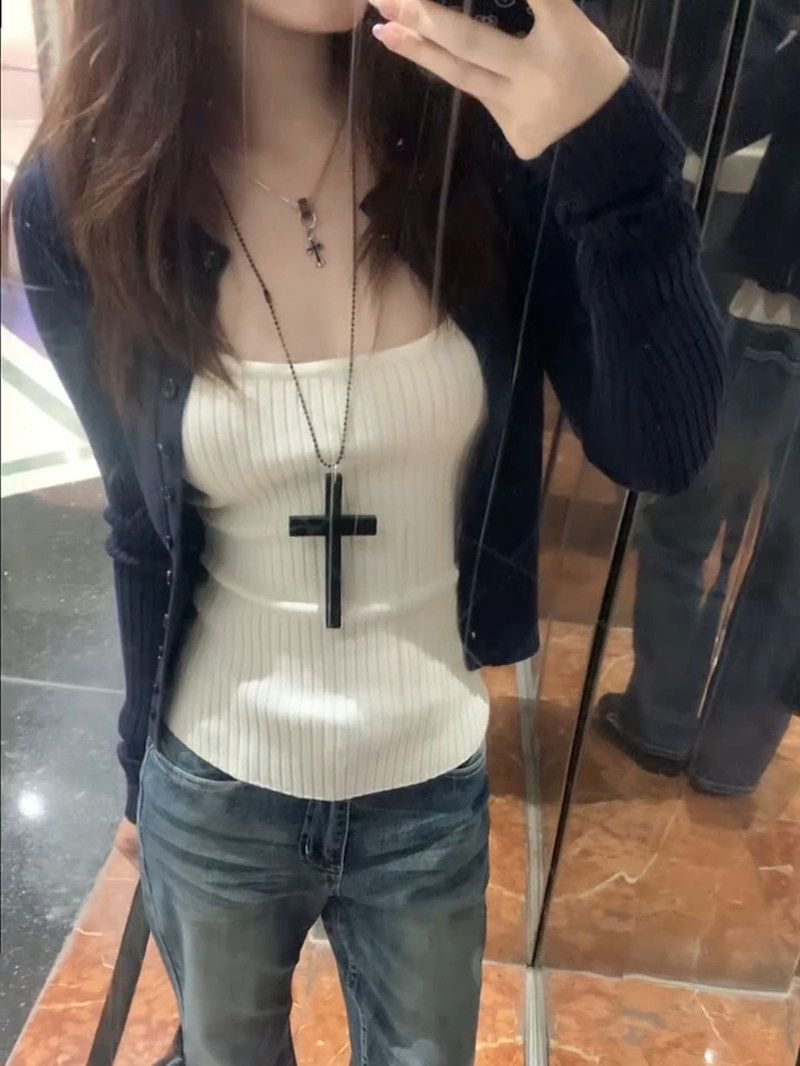 Y2k 하라주쿠 핫걸 슬림 가을 투피스 세트 2000년 - Matcha 리뷰 및 가격