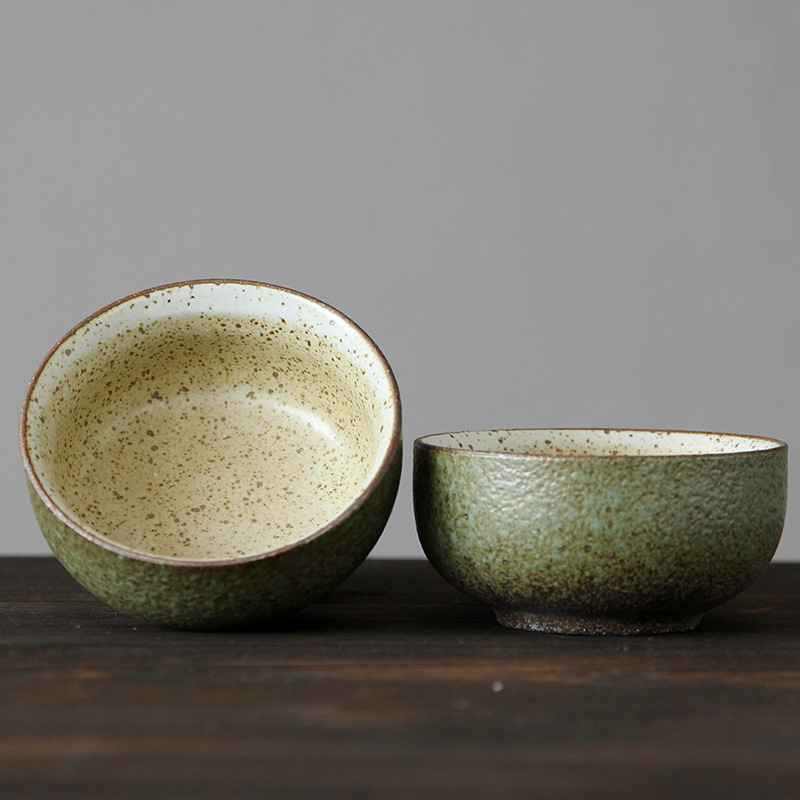 일본 스타일의 거친 질감이 느껴지는 도자기 찻잔, 빈티 - Japanese Pottery 리뷰 및 가격